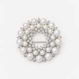 Pearl Wreath Brooch