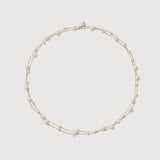 Seraphina Pearl Station Necklace