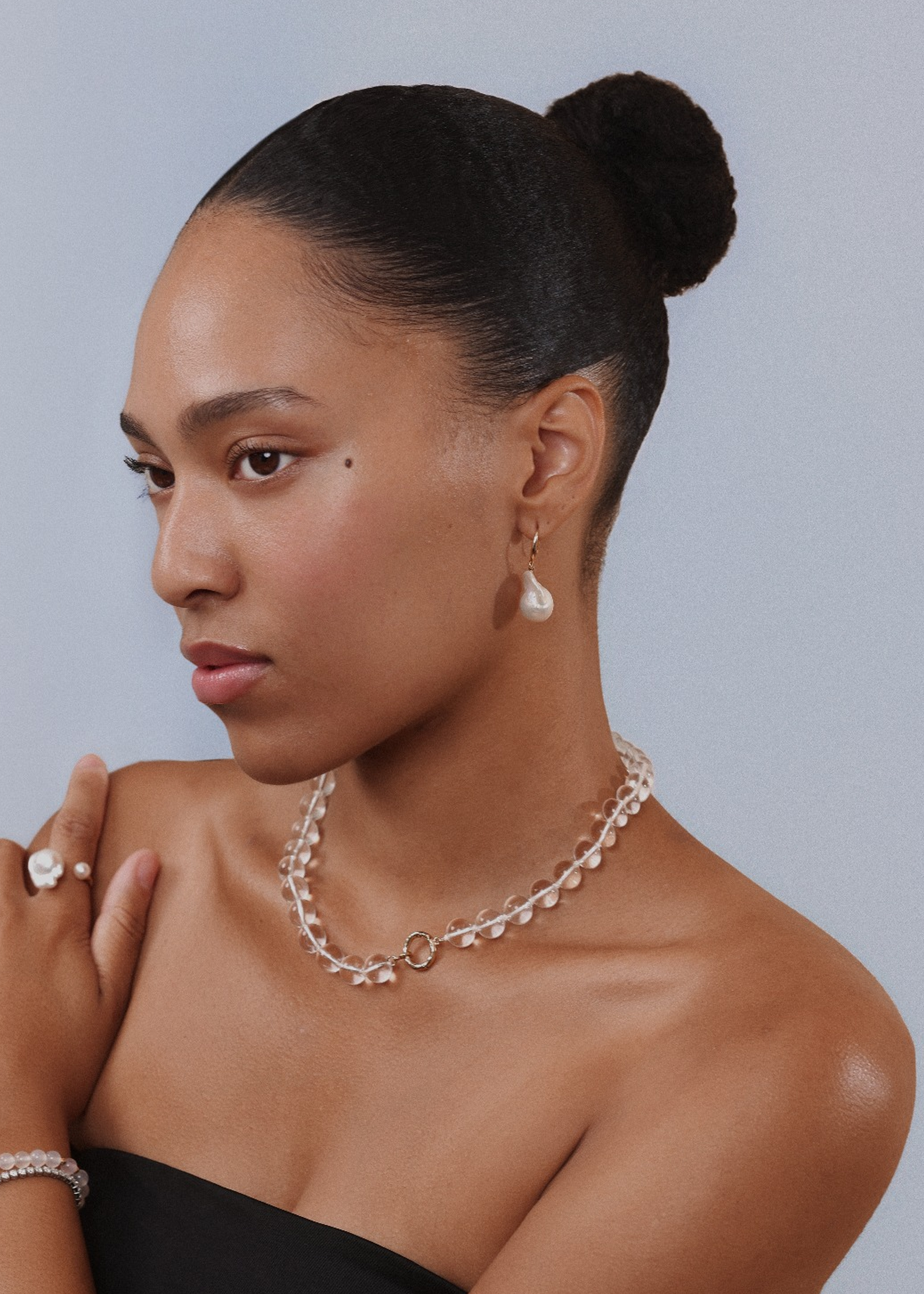 Lumi Clear Quartz Necklace