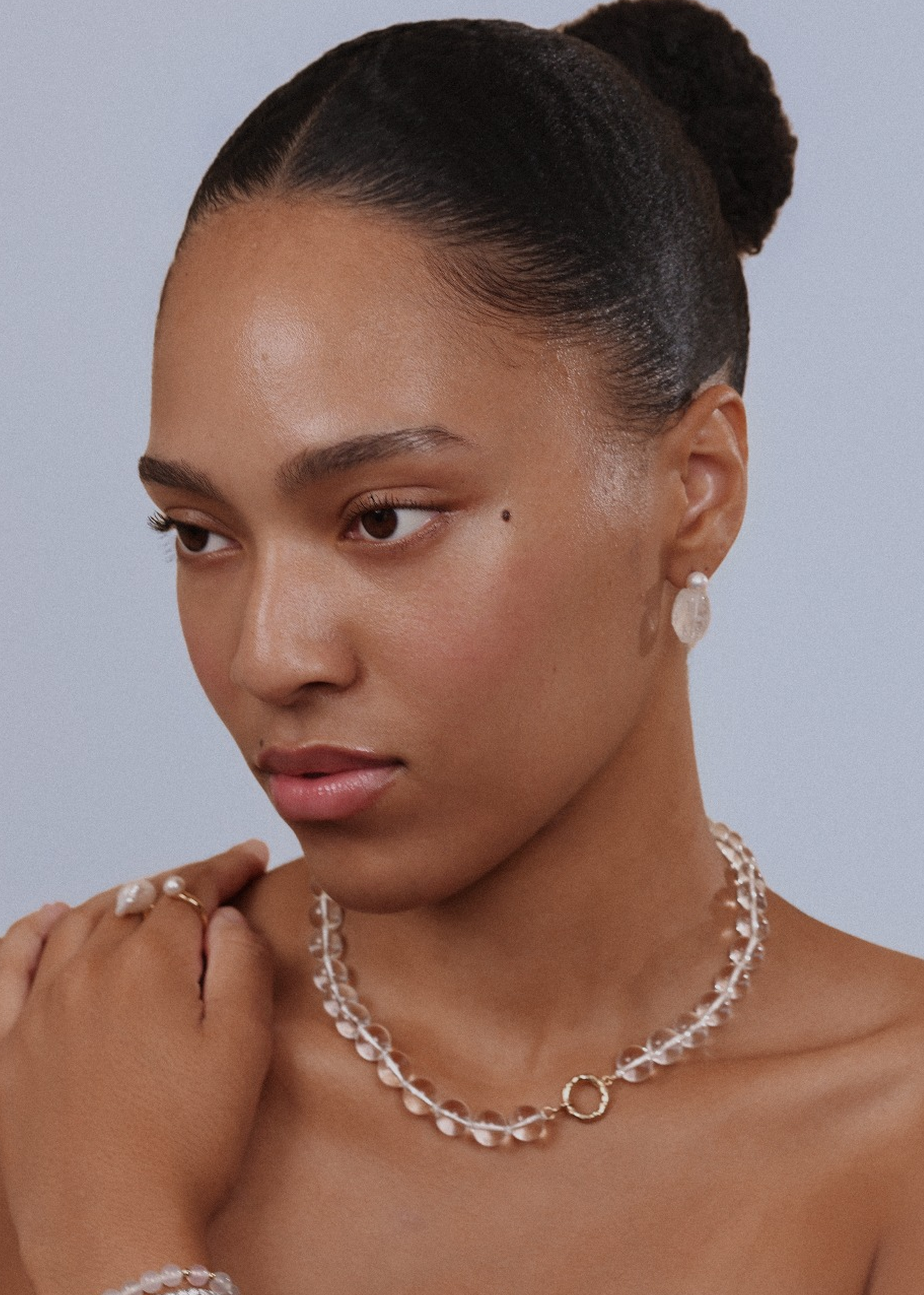 Lumi Clear Quartz Necklace