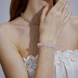 Moon Mist | Lavender Chalcedony Bracelet