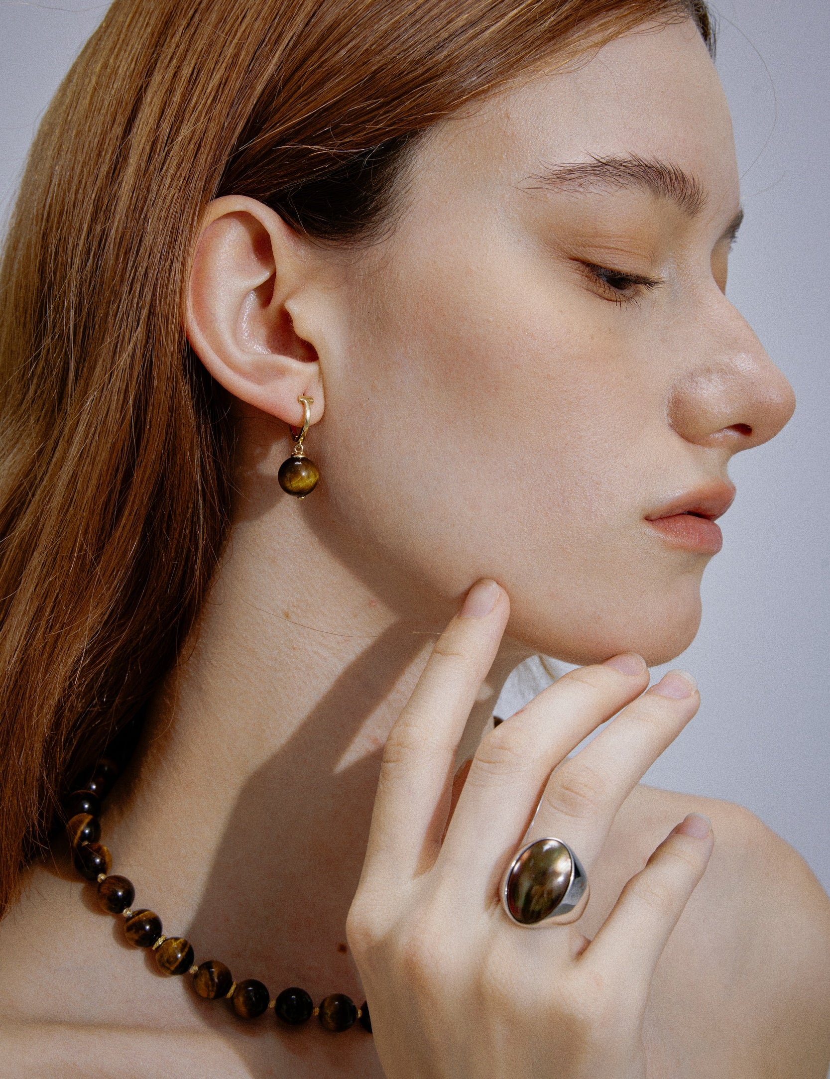 Lumina Mother of Pearl Statement Ring
