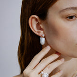One & Only  Baroque Pearl Open Ring