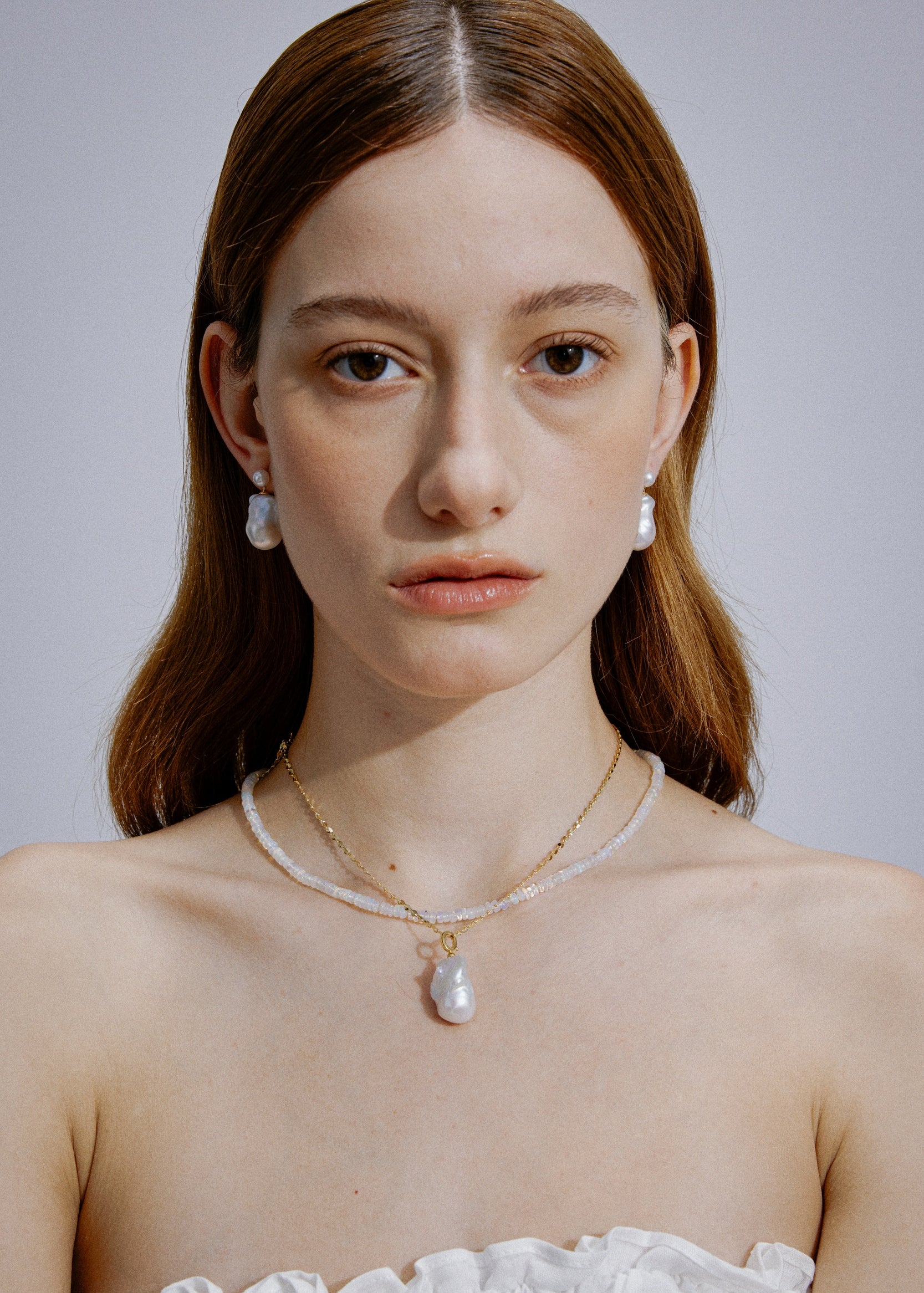 Luna Aura Opal Necklace