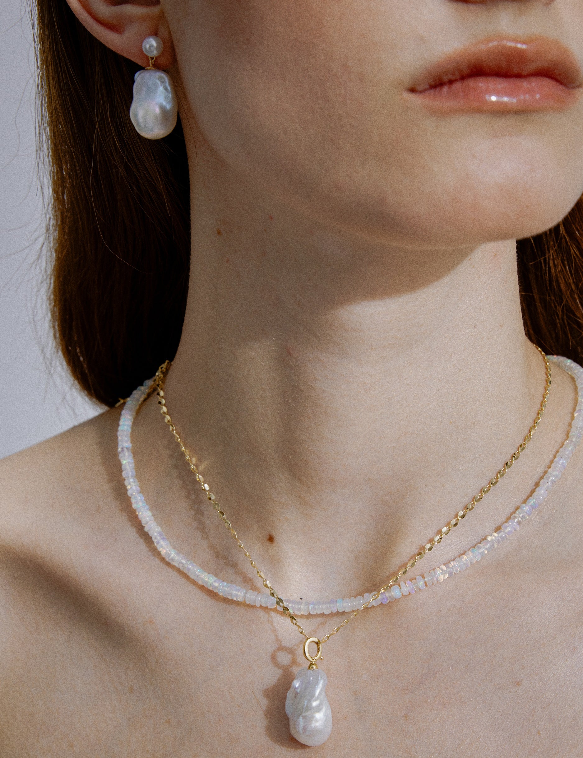 Orbit Tile Chain Necklace