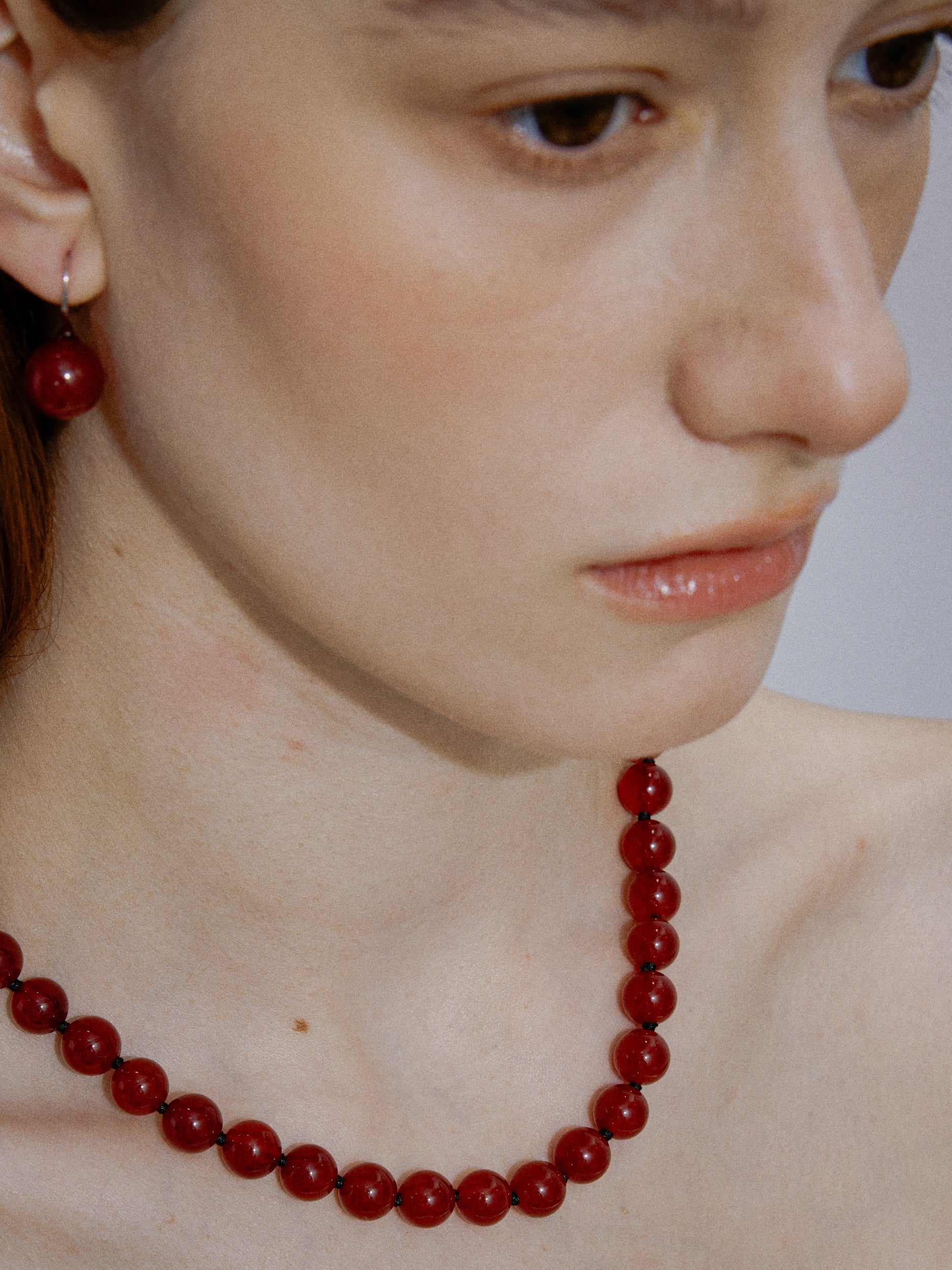 Red Agate Necklace