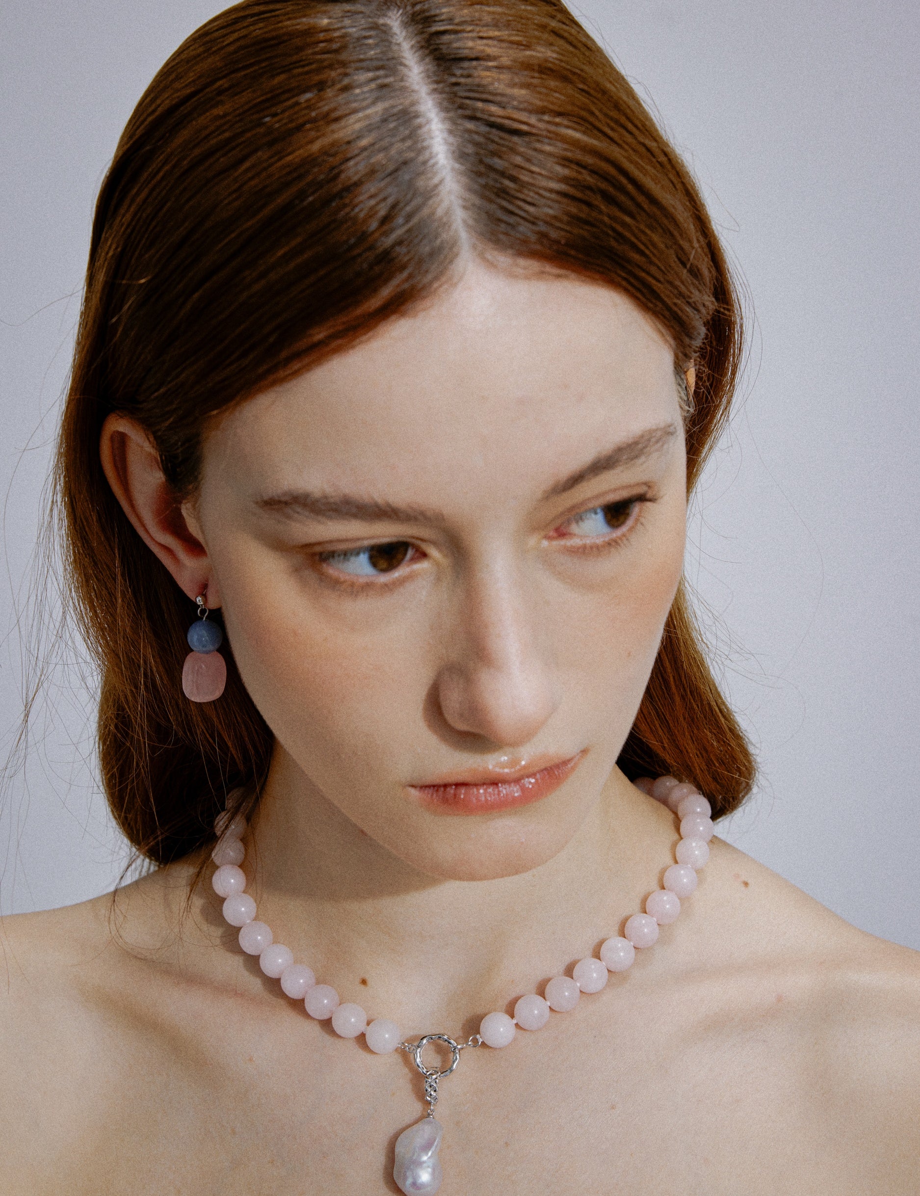 Blush Rose Quartz Necklace