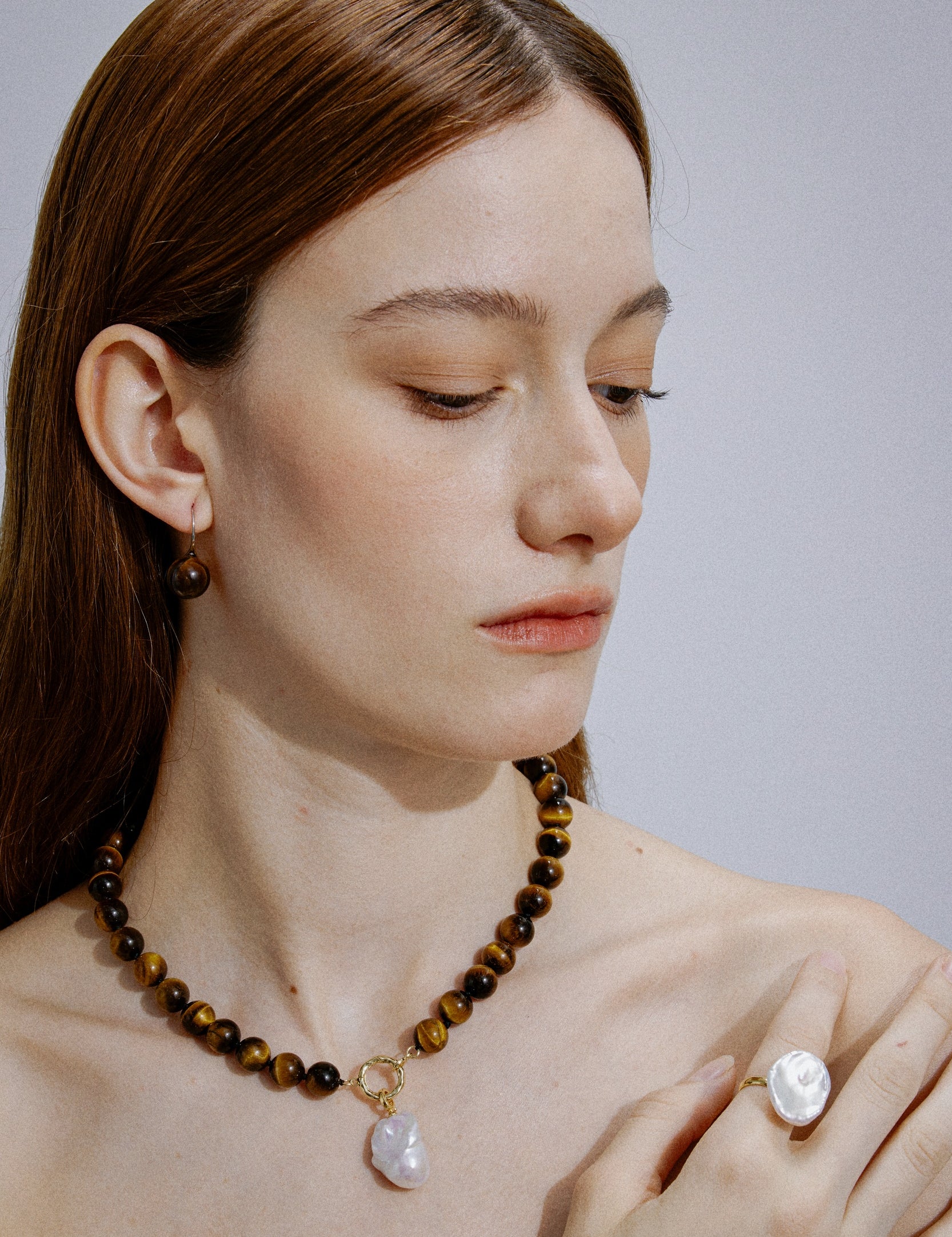 Moonmark Baroque Pearl Statement Ring