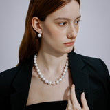 Moonlight 11-14mm Edison Pearl Necklace 18k/14k