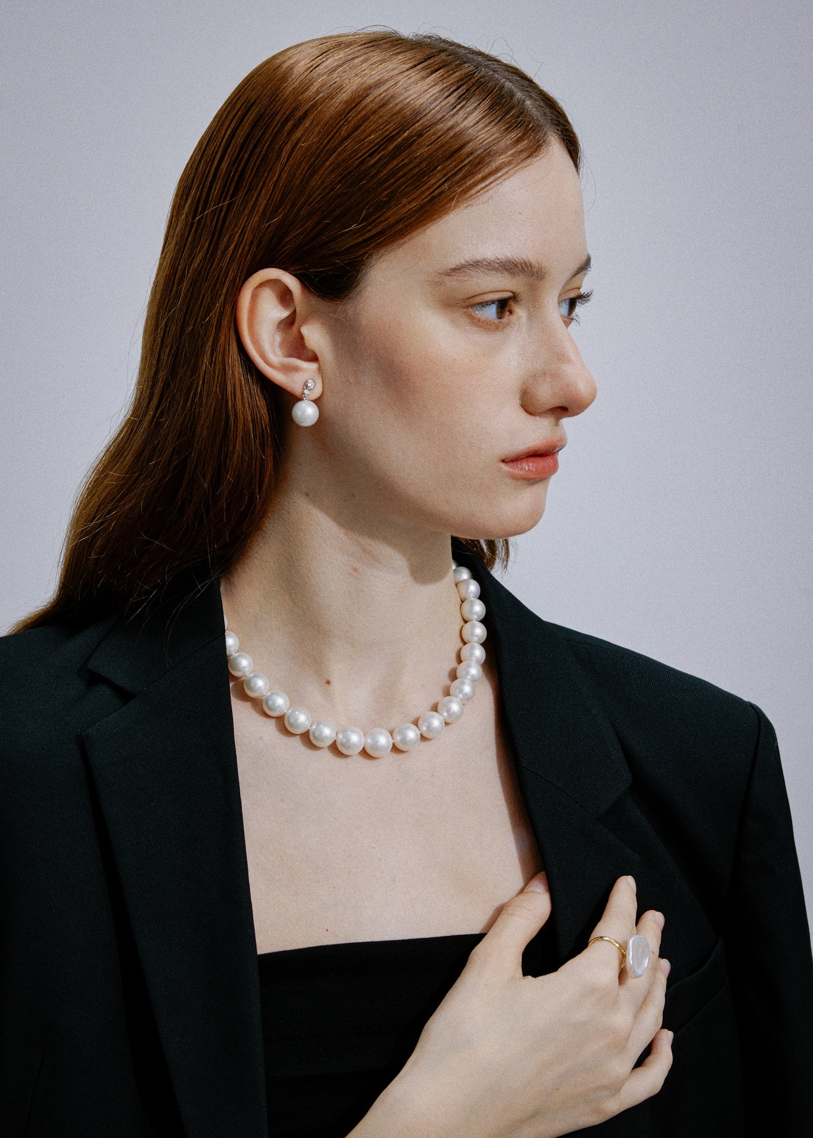 Aurora Edison Pearl Drop Earrings