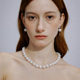 Moonlight 11-14mm Edison Pearl Necklace 18k/14k