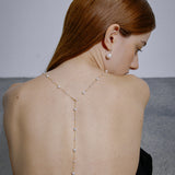 Seraphina Pearl Station Necklace