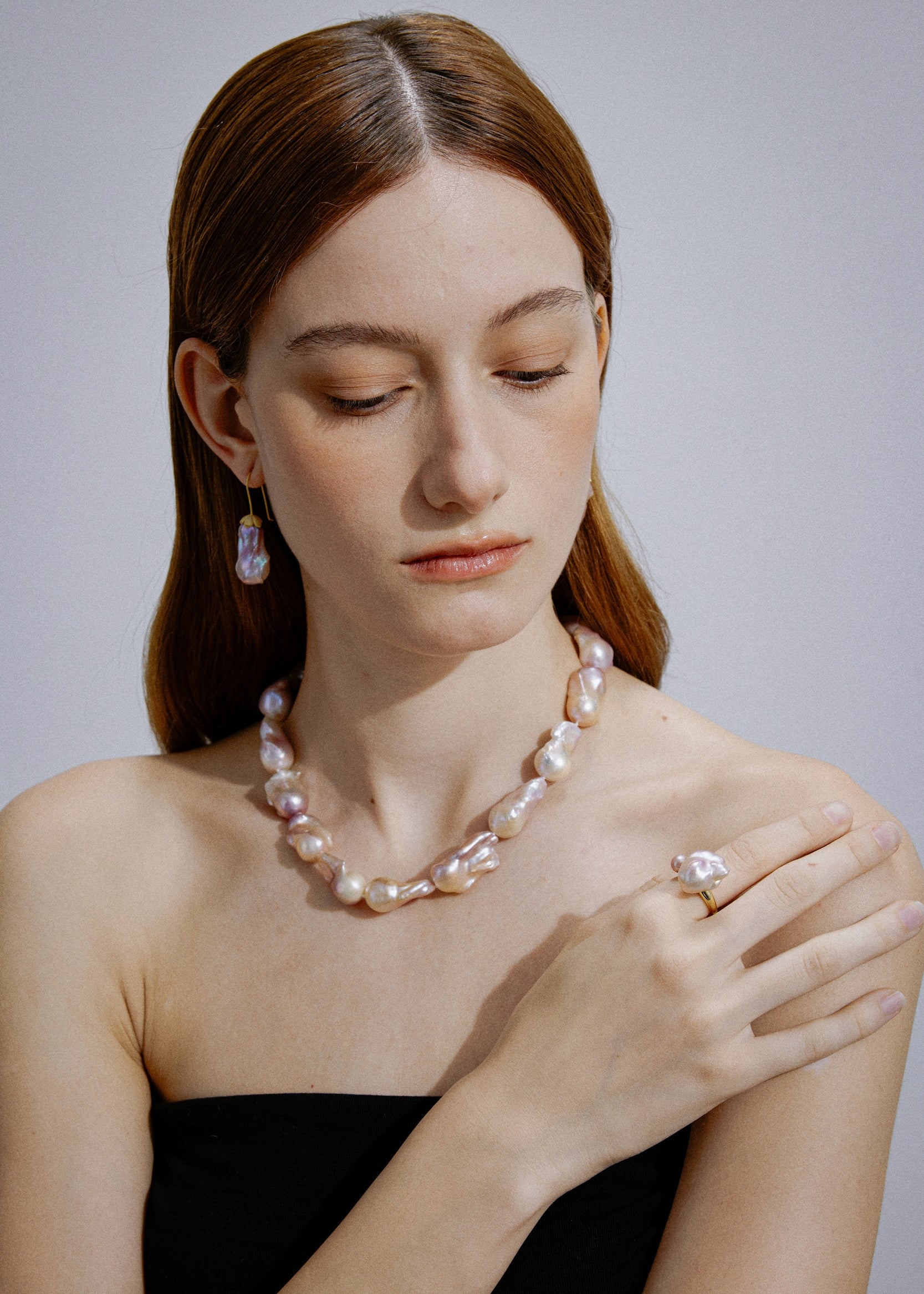 Wild Grace Baroque Pearl Necklace