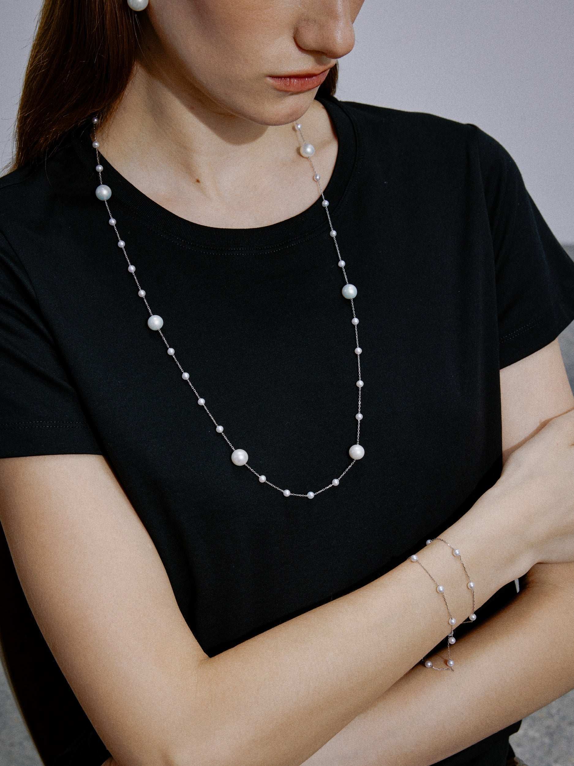 Stardust Baby Freshwater Pearl Necklace