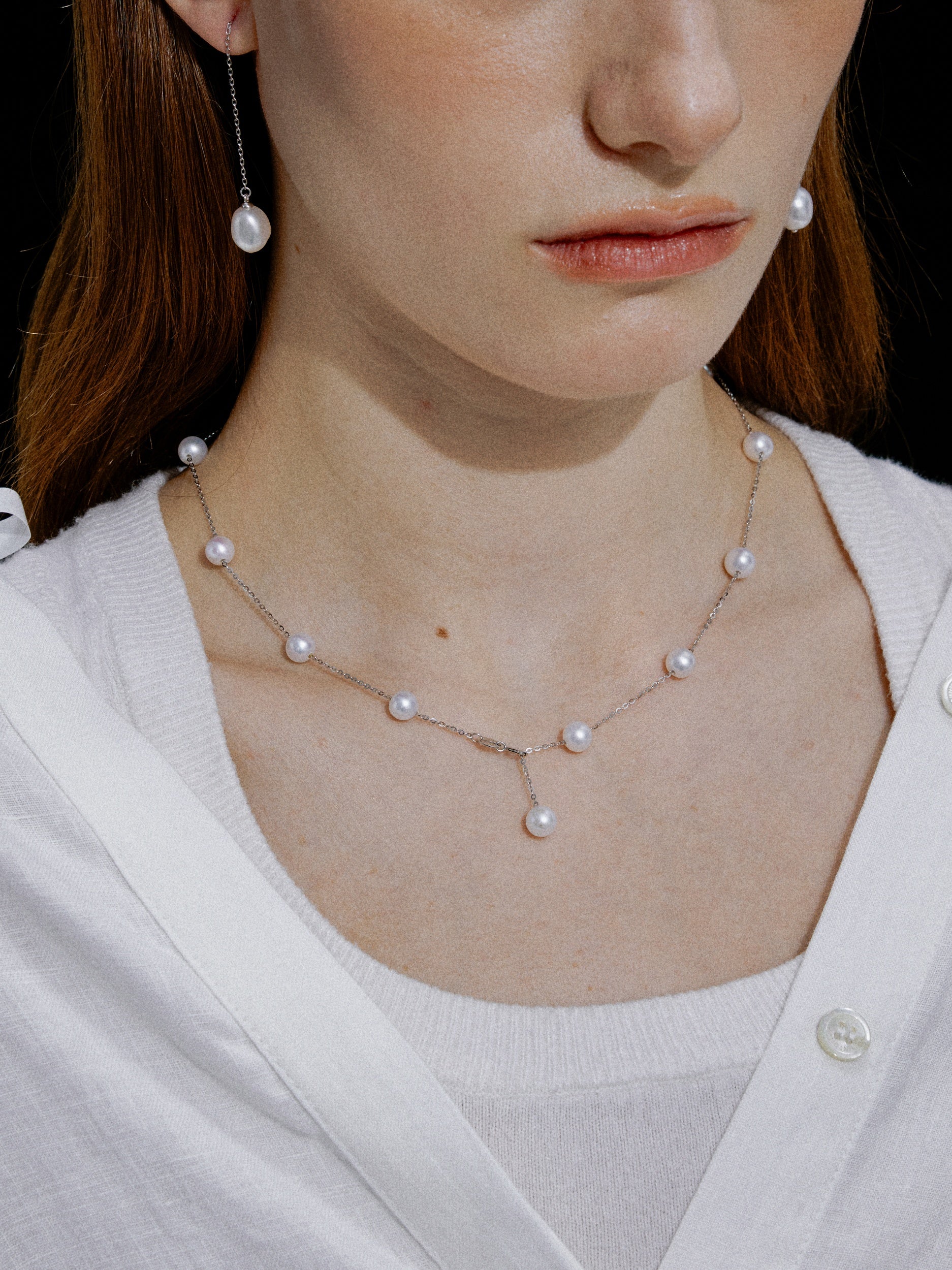 Mira Baroque Pearl Drop Earrings