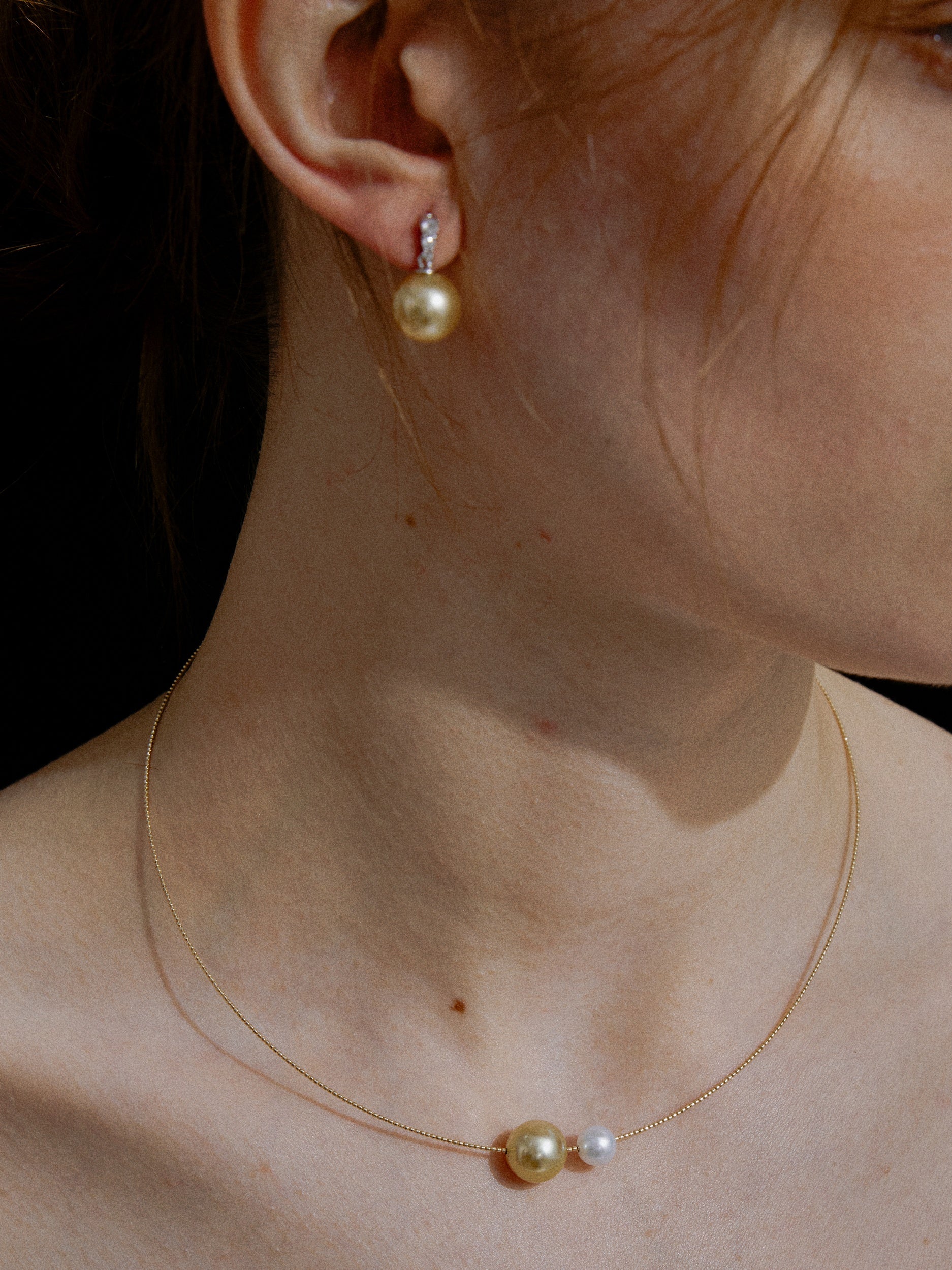 Gemini Étoile Pearl Choker