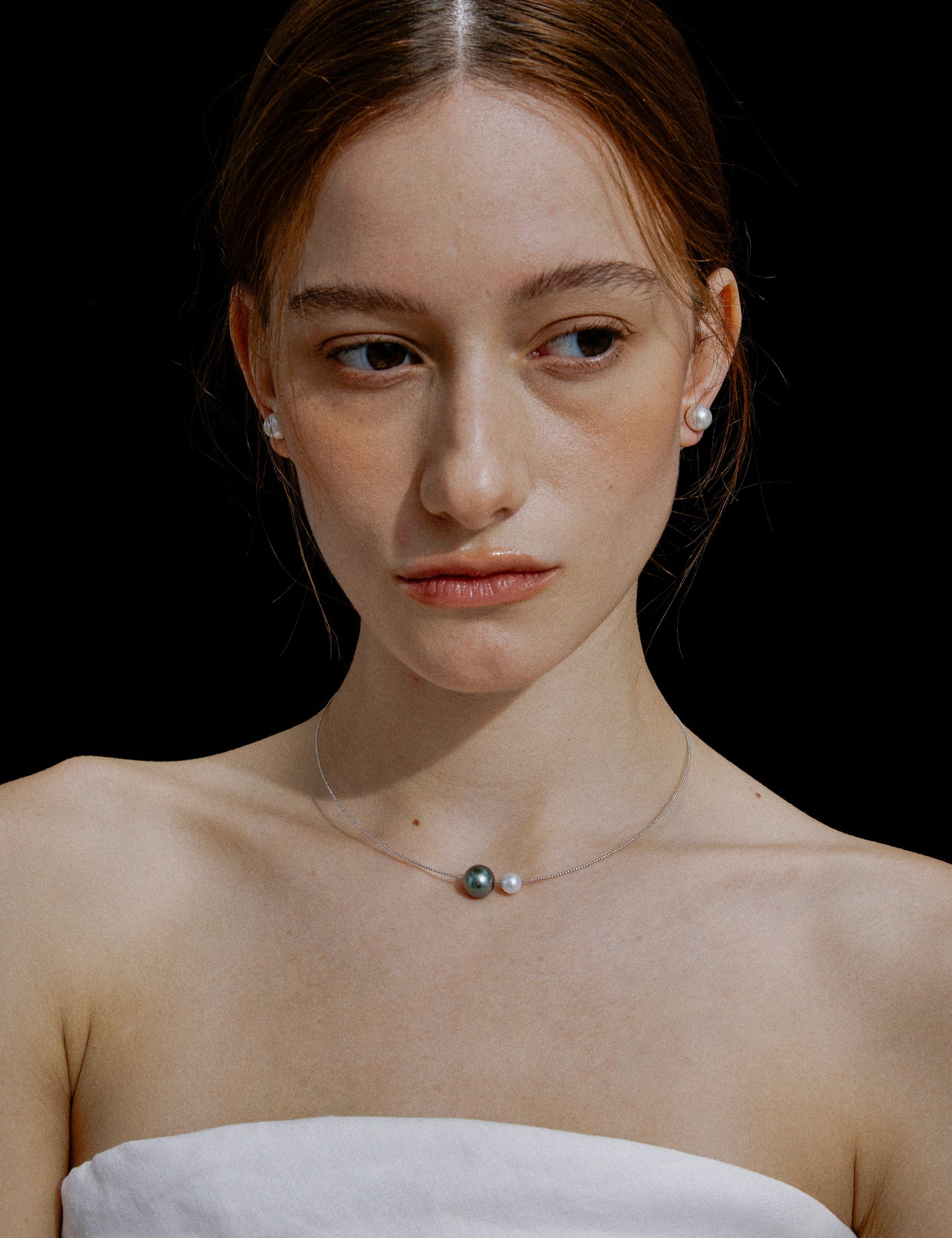 Gemini Étoile Pearl Choker