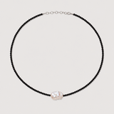 Baroque Orbit Pearl Choker