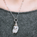 Witch BOOroque Pendant (Silver)