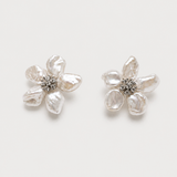 Flora Freshwater Baroque Pearl Earrings
