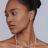 Moontrail Long Baby Pearl Necklace