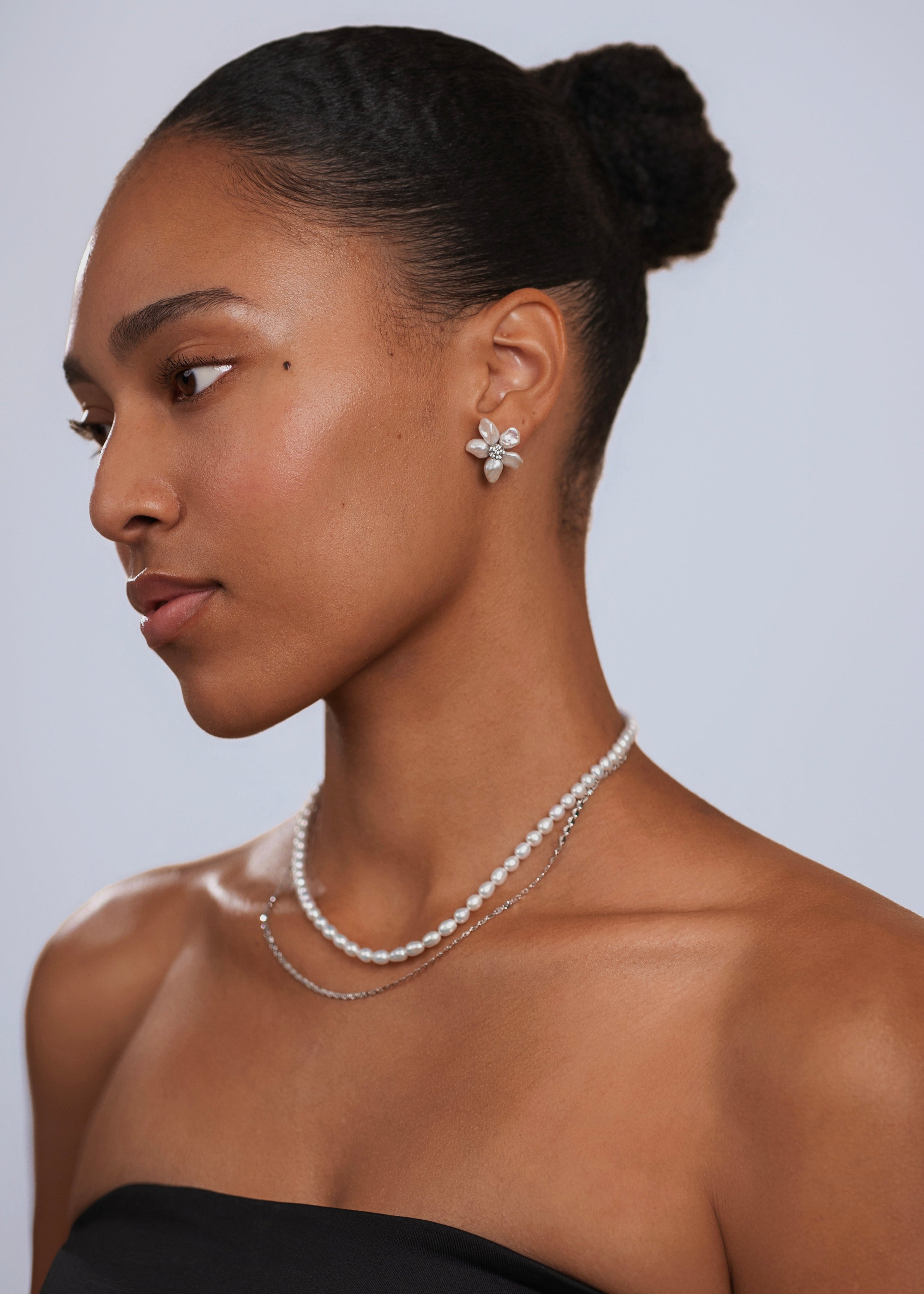 Orbit Tile Chain Necklace- SL