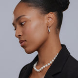Aria Freshwater Pearl Hoop Earrings