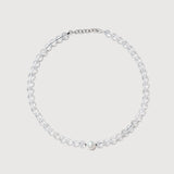 Moonlit Crystal Pearl Necklace