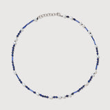 Azure Pearl Bead Necklace