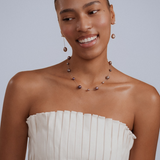 Violette Baroque Pearl Drop Earrings (Mid)